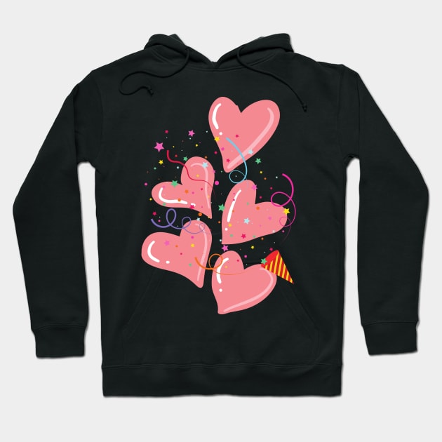 Birthday Heart Gift Hoodie by Meoipp